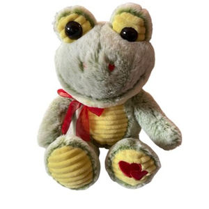 cute frog stuffed toy plush